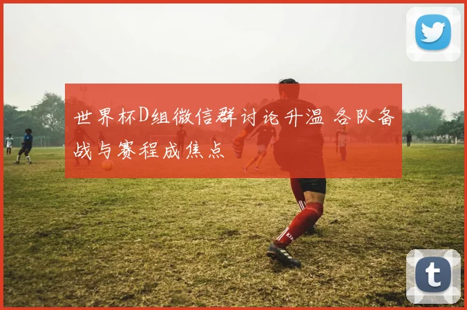 世界杯D组微信群讨论升温 各队备战与赛程成焦点