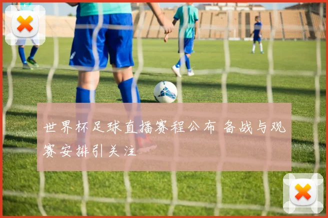 世界杯足球直播赛程公布 备战与观赛安排引关注